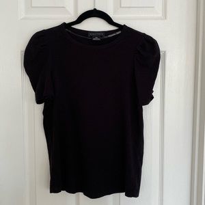 Sanctuary Black Puff Sleeve top XXS
